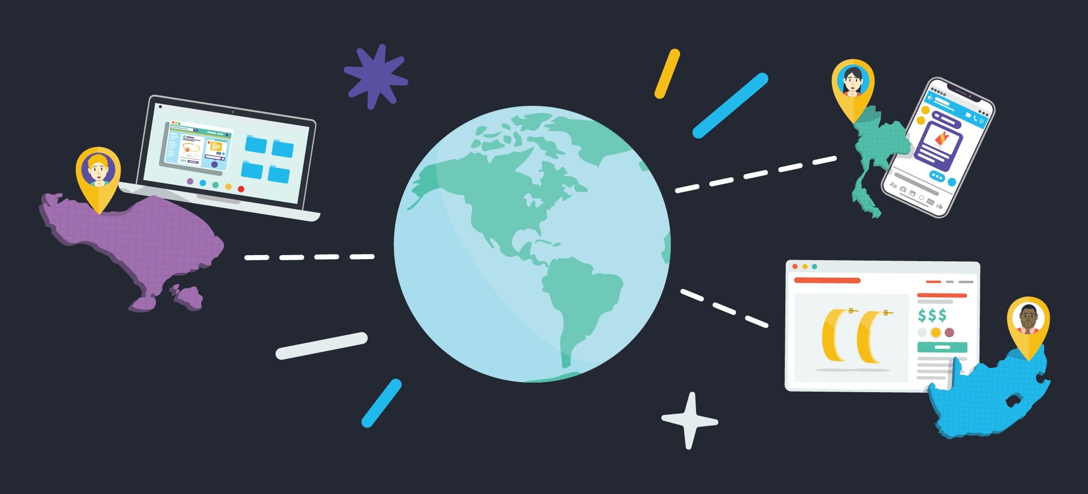 هر دستگاهی از هر جایی را وارد شبکه کنید